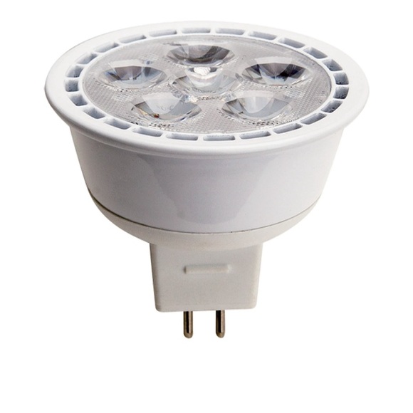 💜LED Light Bulb, 5Watts (35W Equivalent)MR16 Lamp GU5.3 Base, Dimmable, 3-Pack - Picture 3 of 6